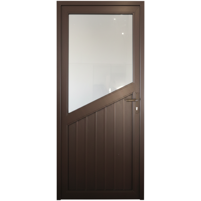 Door Aluminium Uni Angle 900X2.1 Brz S10 Righ