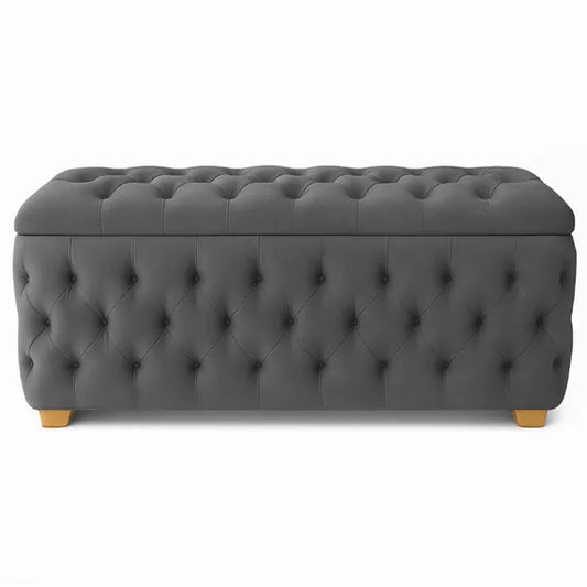 Ava Storage Box -Queen Medium - Dark Grey