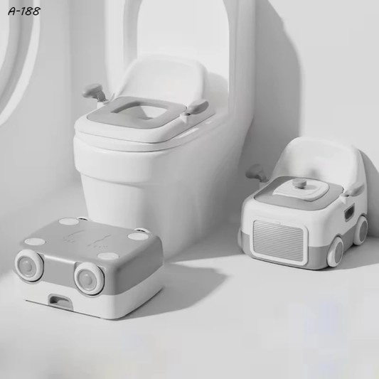 3 in 1 Baby Toilet Potty – DinosaurABC Silicone Board Book 3 in 1 Baby Toilet Potty – Car