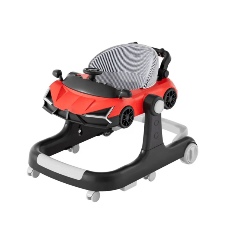 BMW-Style Kids Foot-to-Floor Ride-On Push Car-(ages 2-4)Fashion Girl Beautiful Kids Dressing Table Playset 2-in-1 Lambo Sports Car-Inspired Baby Walker & Push-Behind Walker
