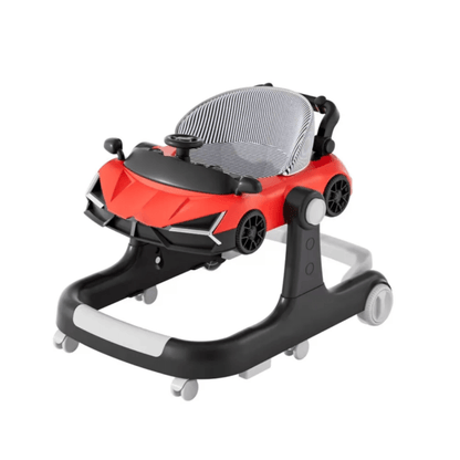 BMW-Style Kids Foot-to-Floor Ride-On Push Car-(ages 2-4)Fashion Girl Beautiful Kids Dressing Table Playset 2-in-1 Lambo Sports Car-Inspired Baby Walker & Push-Behind Walker
