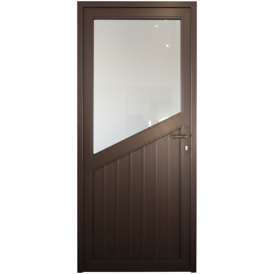 Door Aluminium Uni Angle 900X2.1 Brz S10 Righ
